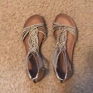 Gorgeous gold sandals